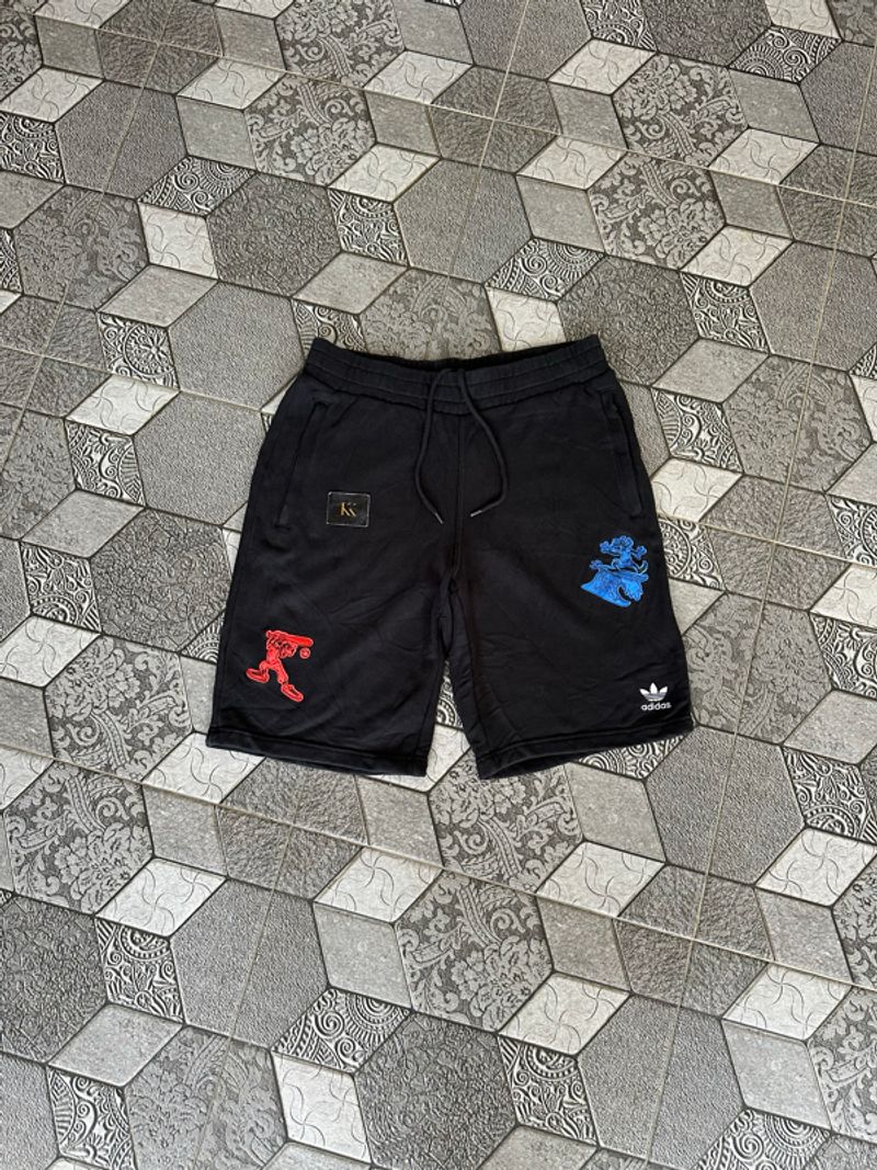 Adidas x Disney Goofy Crossover Embroidered Shorts - Preloved