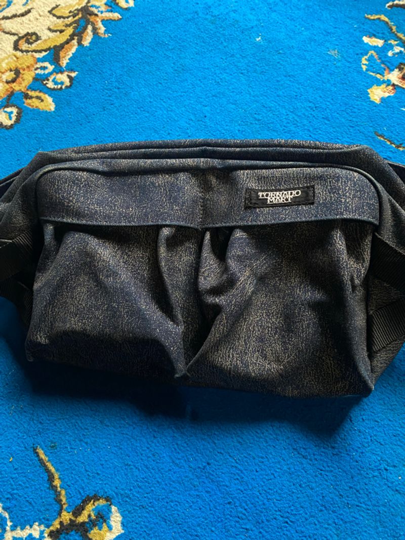 Tornado Mart Waxed Denim Crossbody Bag, foto 3