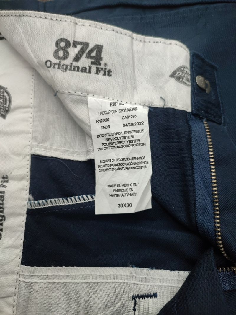 dickies 874 dark navy, foto 5