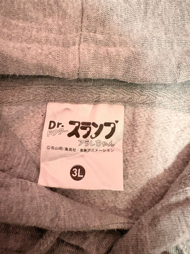 Dr. Slump Arale-chan Fleece-Lined Pullover Hoodie, foto 5