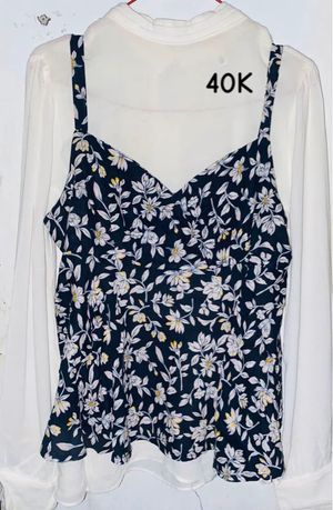 Crop top tanpa lengan