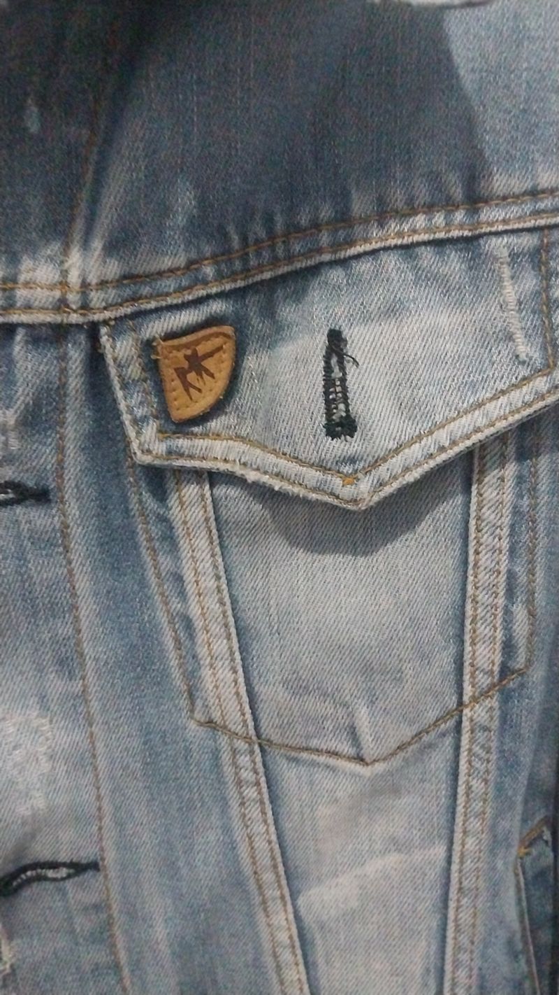 Denim Jacket HUH Fading, foto 3