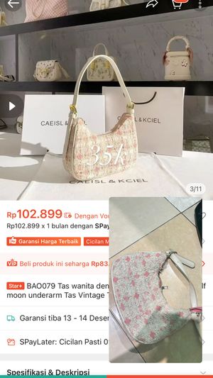 Mini Tweed Bag