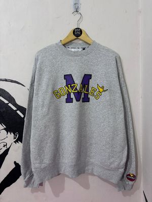 Crewneck Mark Gonzales  Logo bordir