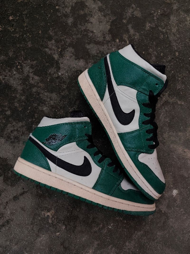NIKE AJ 1 MID PINE GREEN, foto 2