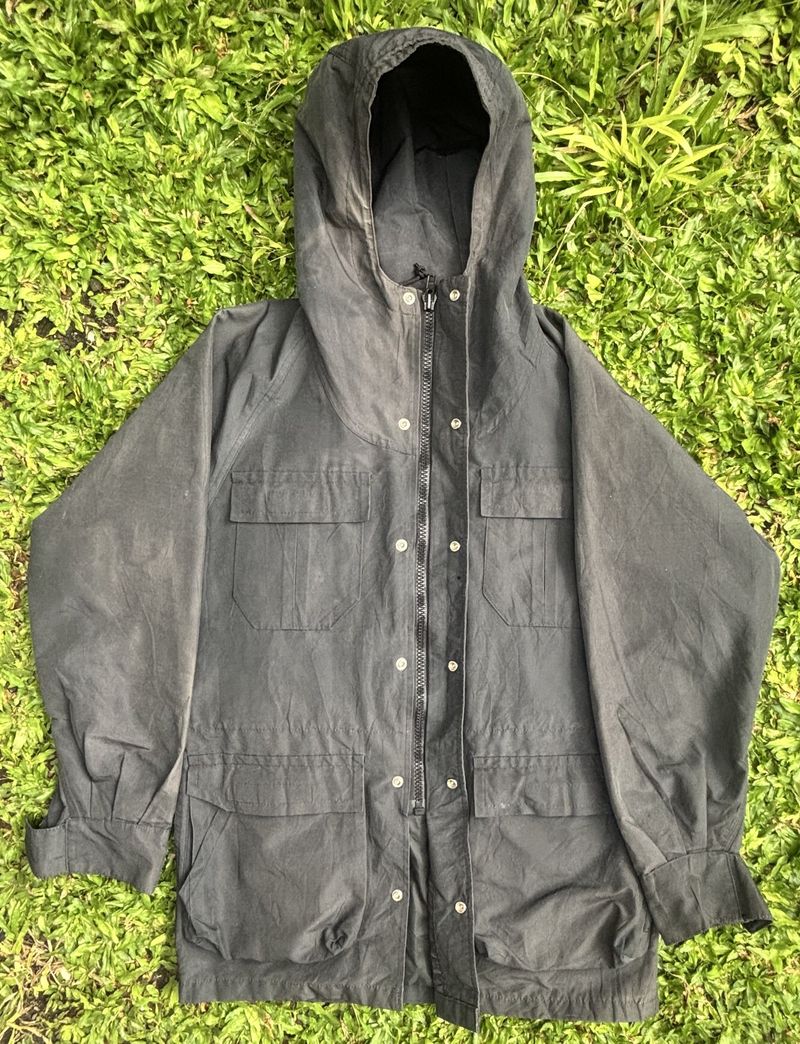 1990's Sierra Design Black 60/40 Mountain Parka Jacket, foto 2