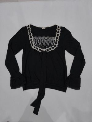 axes femme longsleeve black shirt