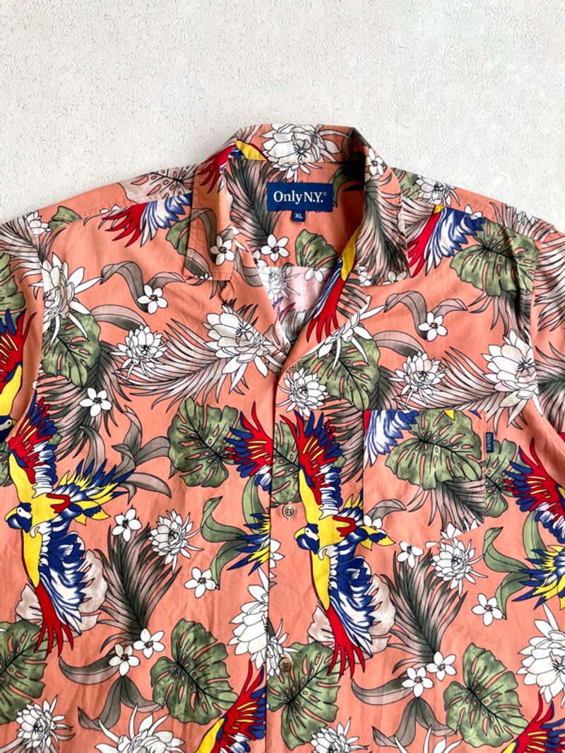 ONLY NY ALOHA SHIRT OPEN COLLAR, foto 3