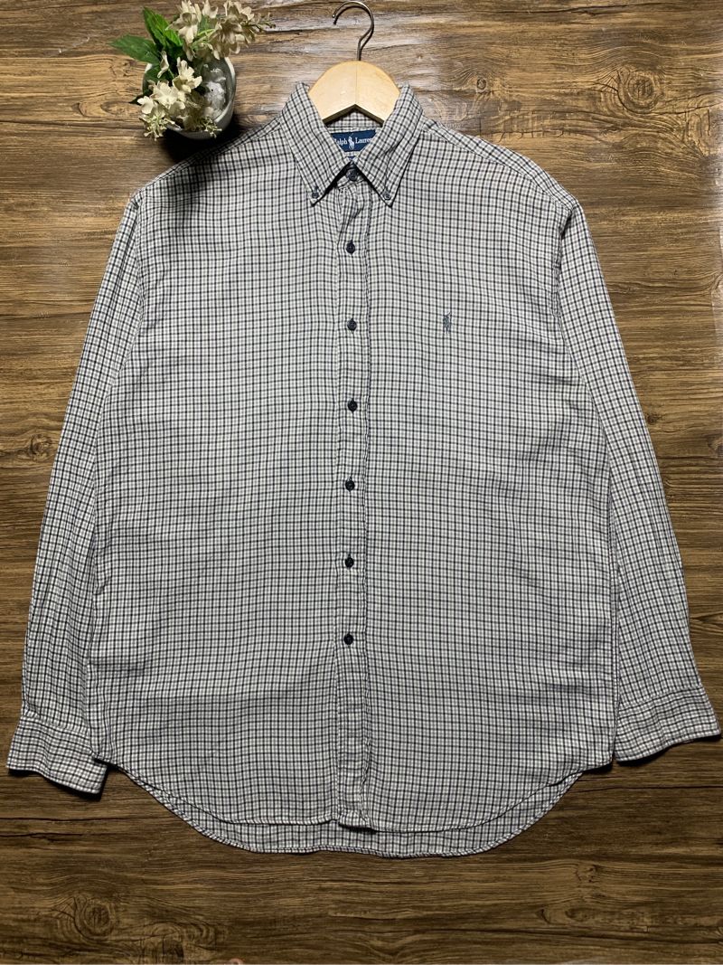 Kemeja flanell ralph lauren, foto 3