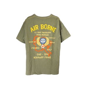 AVIREX AIRBORNE 82ND ABN PARATROOPER NORMANDY T-SHIRT