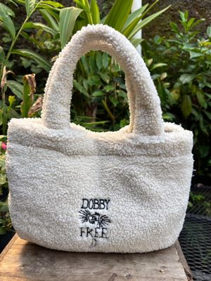 Dobby is Free Bag Ivory |Handbag Wanita Fleece| Harry Potter