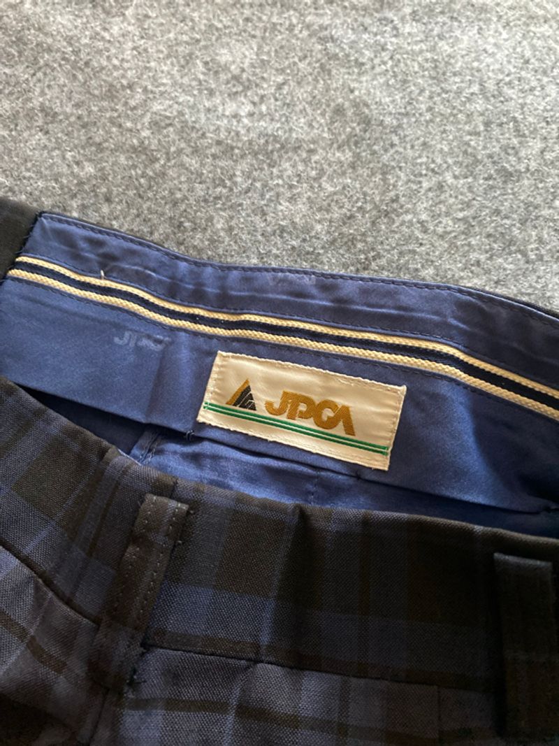 Tartan navy Standar loose fit, foto 4