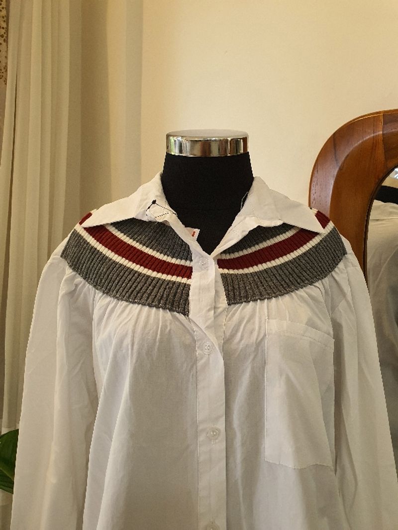 BLOUSE KATUN PUTIH, foto 3