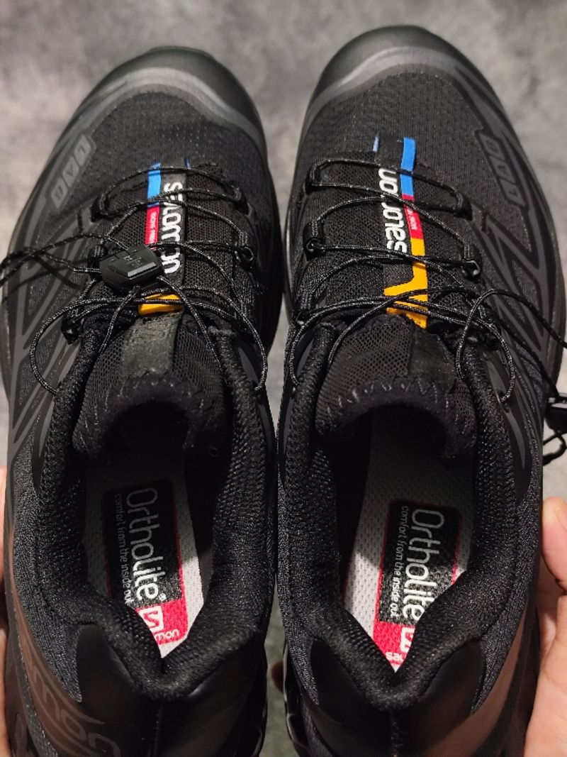 SEPATU SALOMON XT - 6 BLACK PHANTOM S-LAB, foto 7