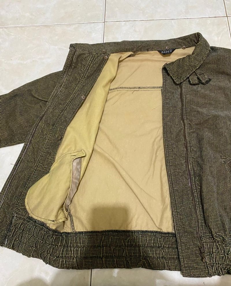 Jaket vintage zipper klasik, foto 3
