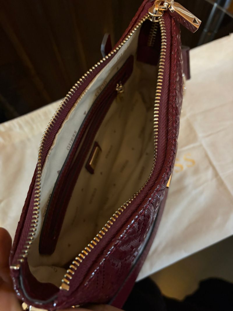 Aderald Zip Sholder Bag by Guess Orginal, foto 5