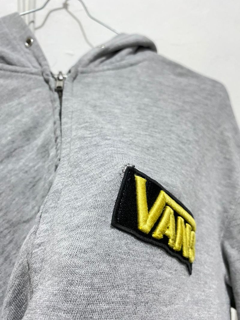 Vans Checkerboard Grey Gray Hoodie, foto 4