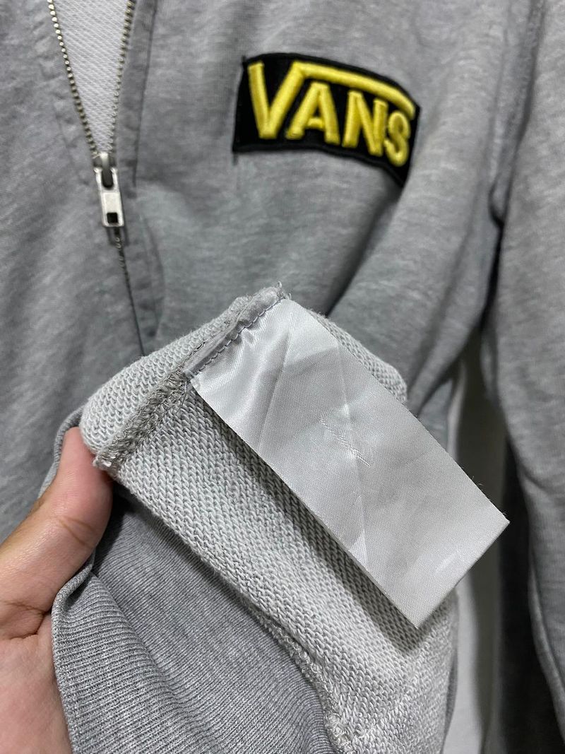 Vans Checkerboard Grey Gray Hoodie, foto 7