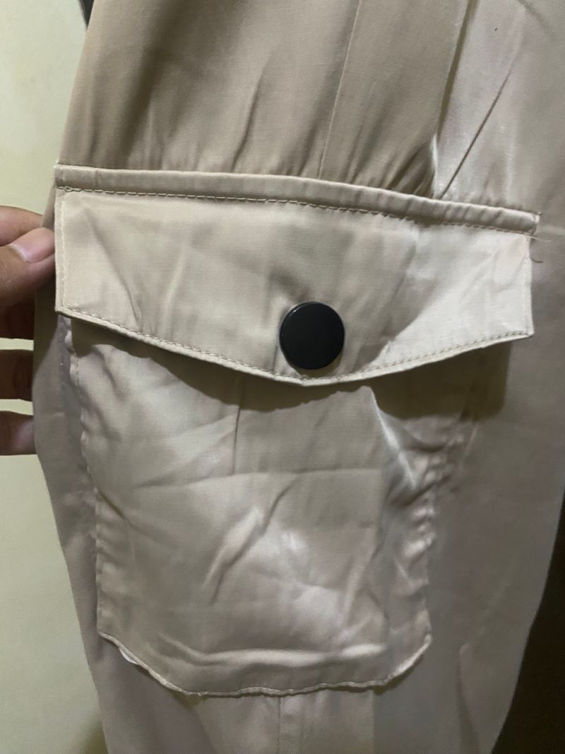 ZARA Casual Wanita tan, foto 3