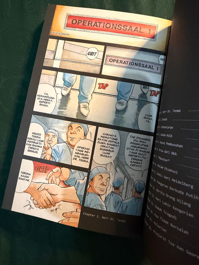 Komik Monster 01 - Naoki Urasawa, foto 3