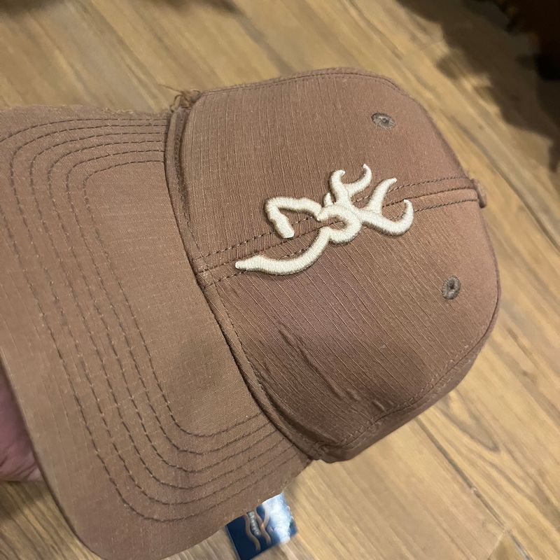Browning Embroidered Logo Adjustable Cap Hat Brown, foto 2