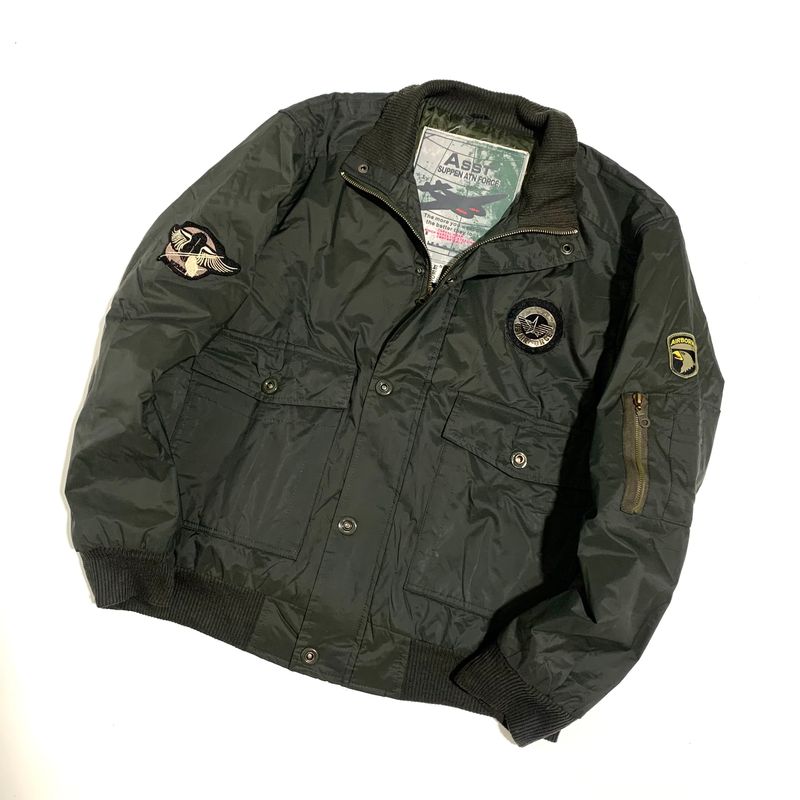 Avant Garde Casual Bomber jacket Pria gray, foto 3