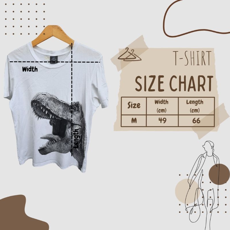 T-shirt by GU x Jurassic World, foto 2