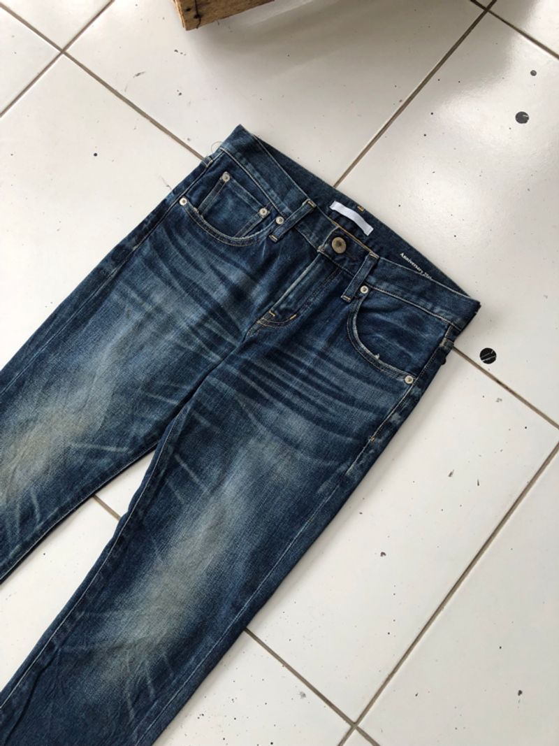 Longpant Jeans Fadding Red Card (LJ78), foto 2
