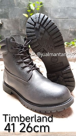 TIMBERLAND Waterville Black Boots Made in Bangladesh
