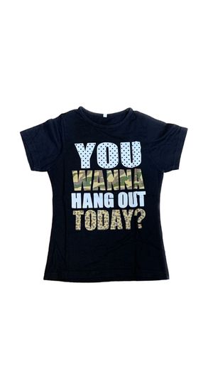 graphic fitted tee