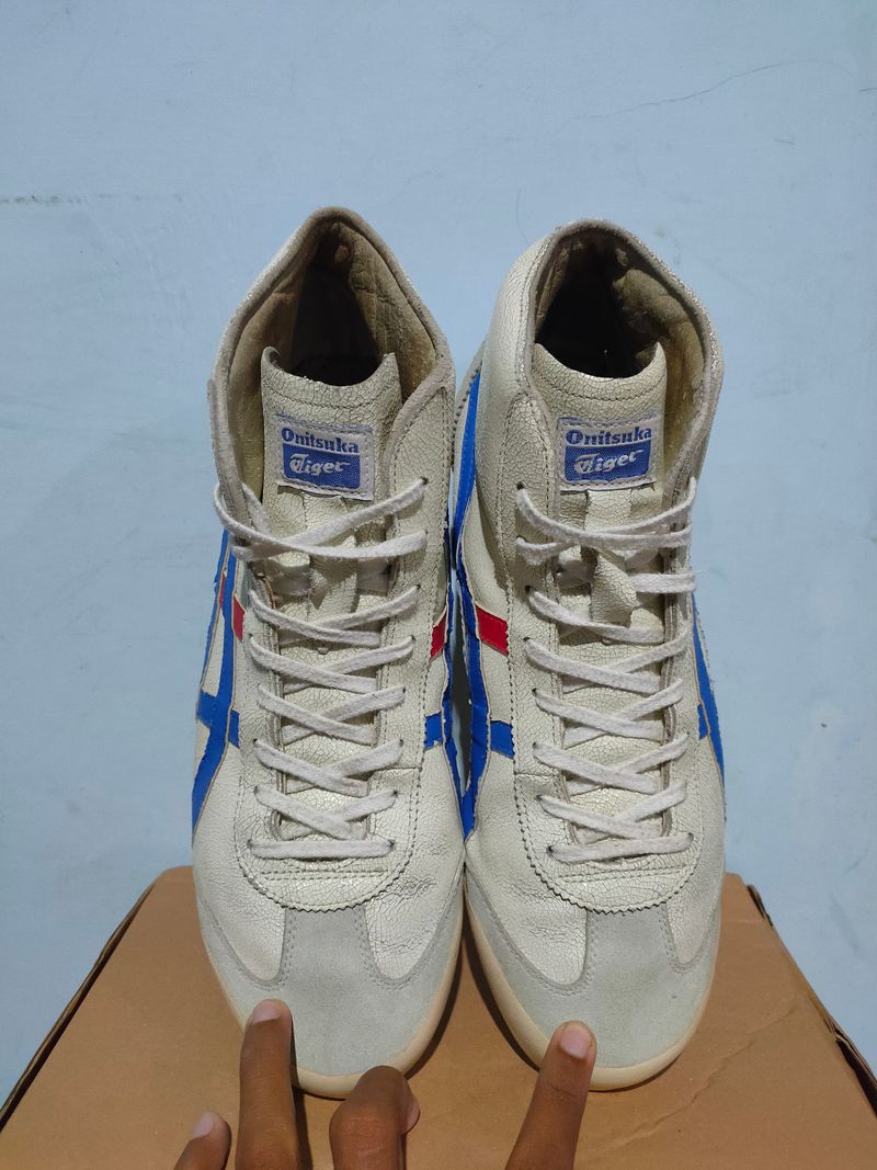 Onitsuka Tiger Casual Sneakers Pria white, foto 3