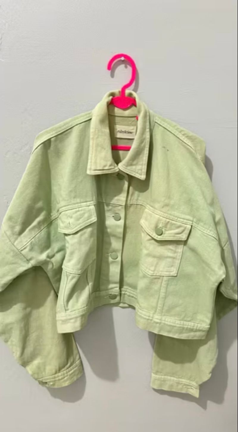 oversize crop jacket (preloved), foto 3