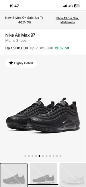 Sepatu nike air max 97