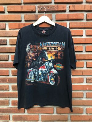 Tshirt Harley Davidson American Heritage Vintage 1991