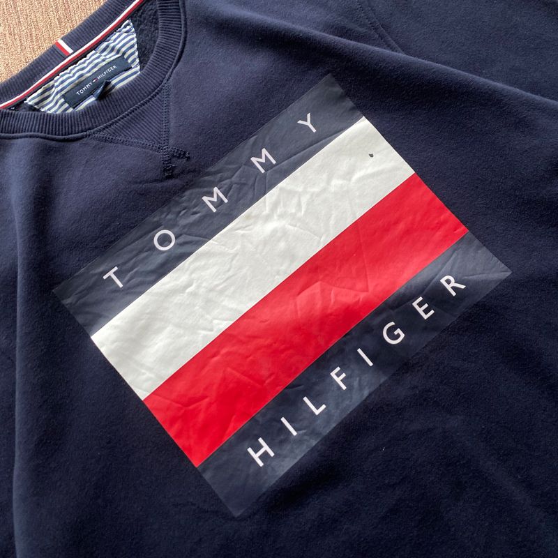 crewneck tommy hilfiger biglogo, foto 3