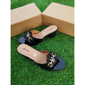 Sandal heels pesta wanita hak 5cm