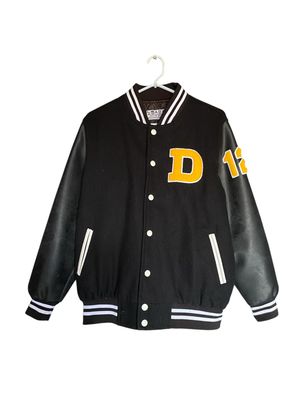 Varsity leather