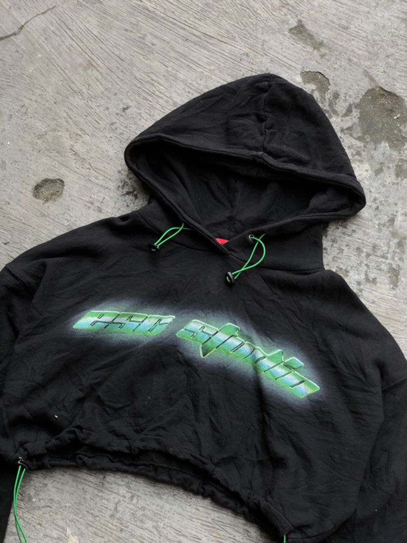 Esc studio crop top hoodie, foto 2