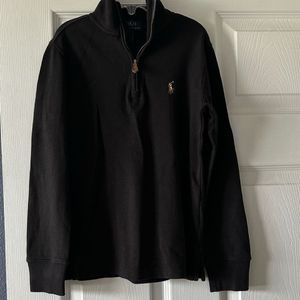 Halfzip Polo Ralph Lauren Black