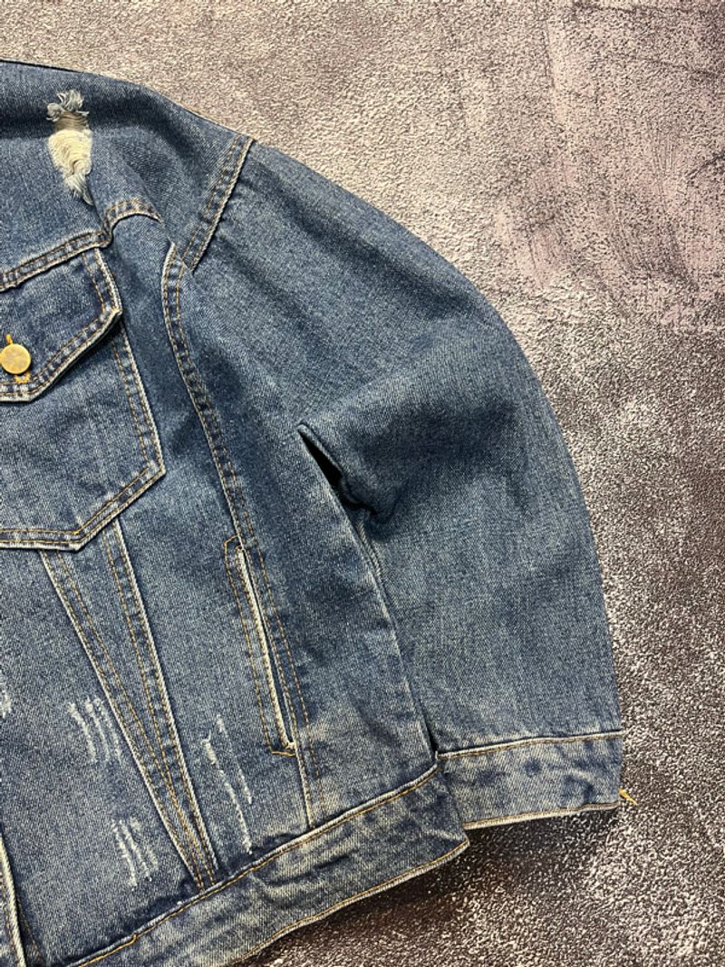 TRUCKER JACKET RIPPED, foto 7