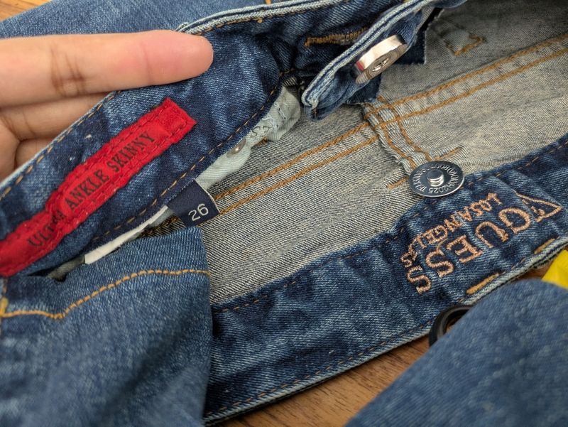 REWORKED BAG FROM ORIGINAL GUESS JEANS, foto 7