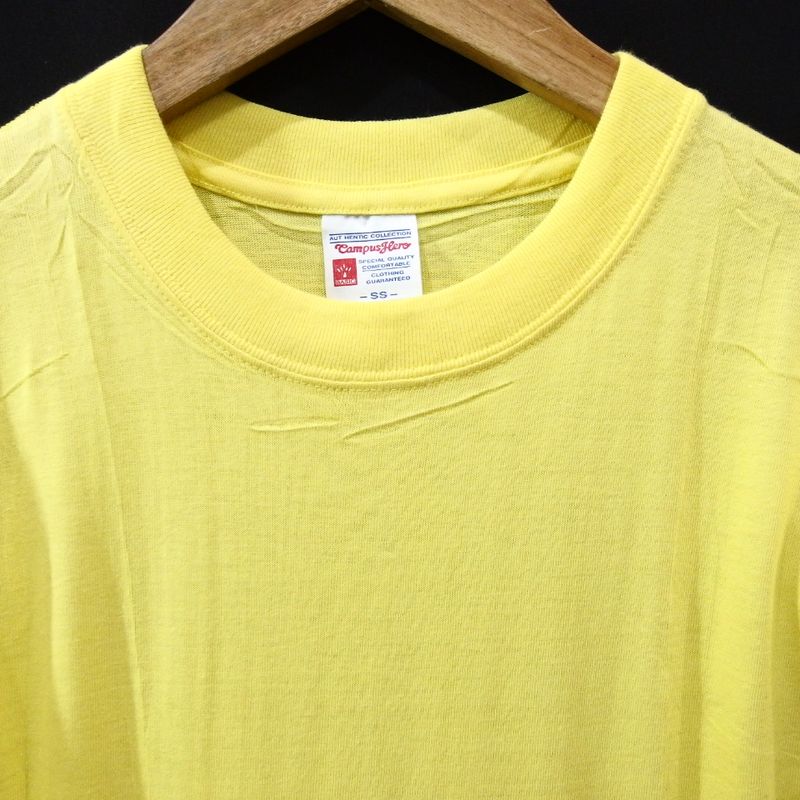BH848 SIZE M YELLOW KAOS LENGAN PENDEK, foto 2