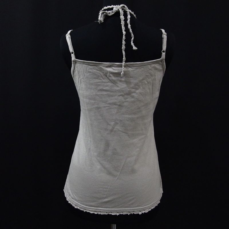 BH850 SIZE M LIGHT GRAY LACE HALTER NECK, foto 2