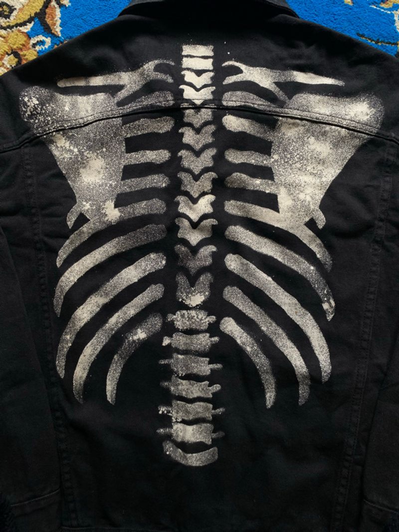 ByTheR Custom Bone X-Ray Demineralized Cotton Jacket, foto 5