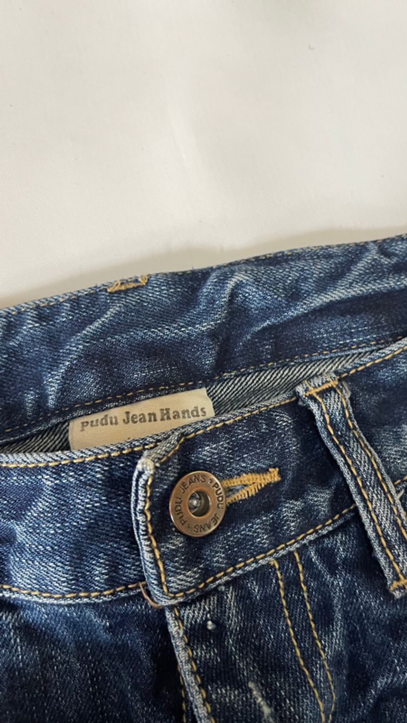 Denim pudu Jeans Fadding, foto 4