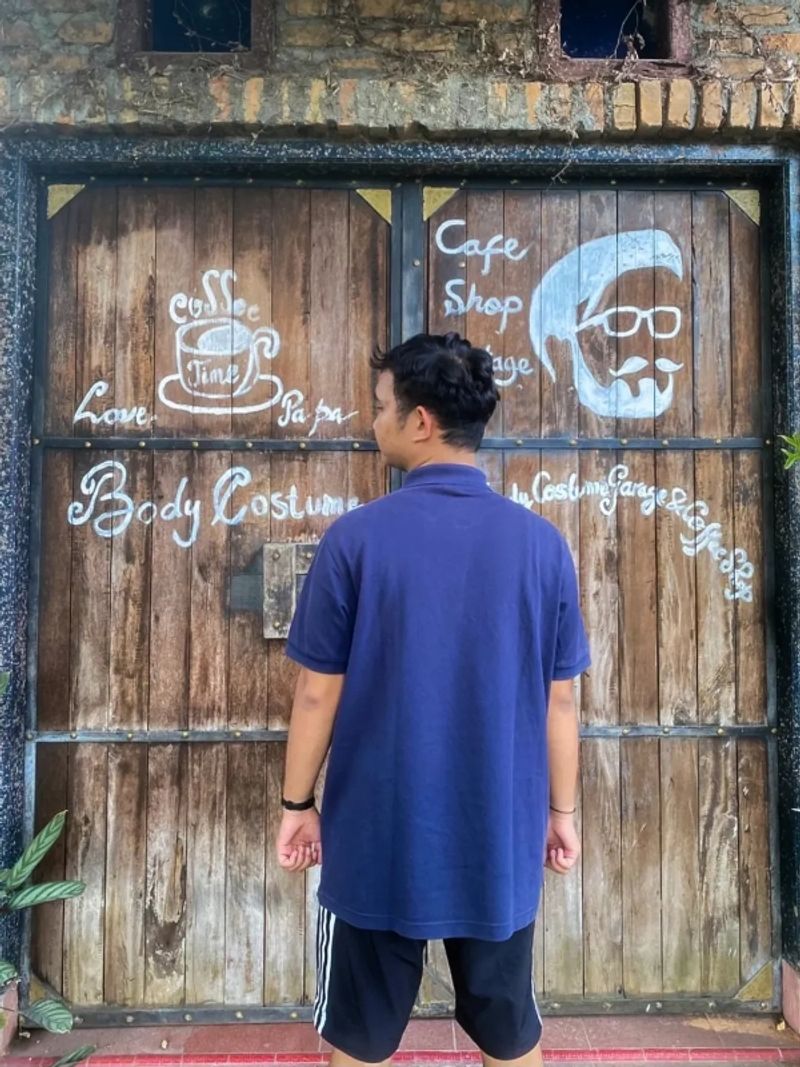 POLO SHIRT UNIQLO NAVY, foto 5