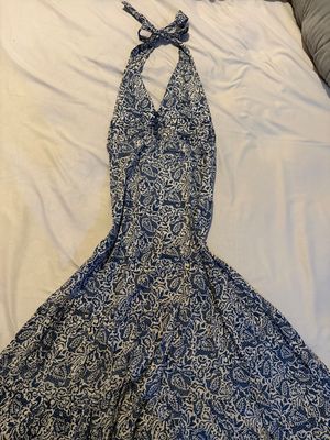 Bali local brand - Halter neck batik midi dress