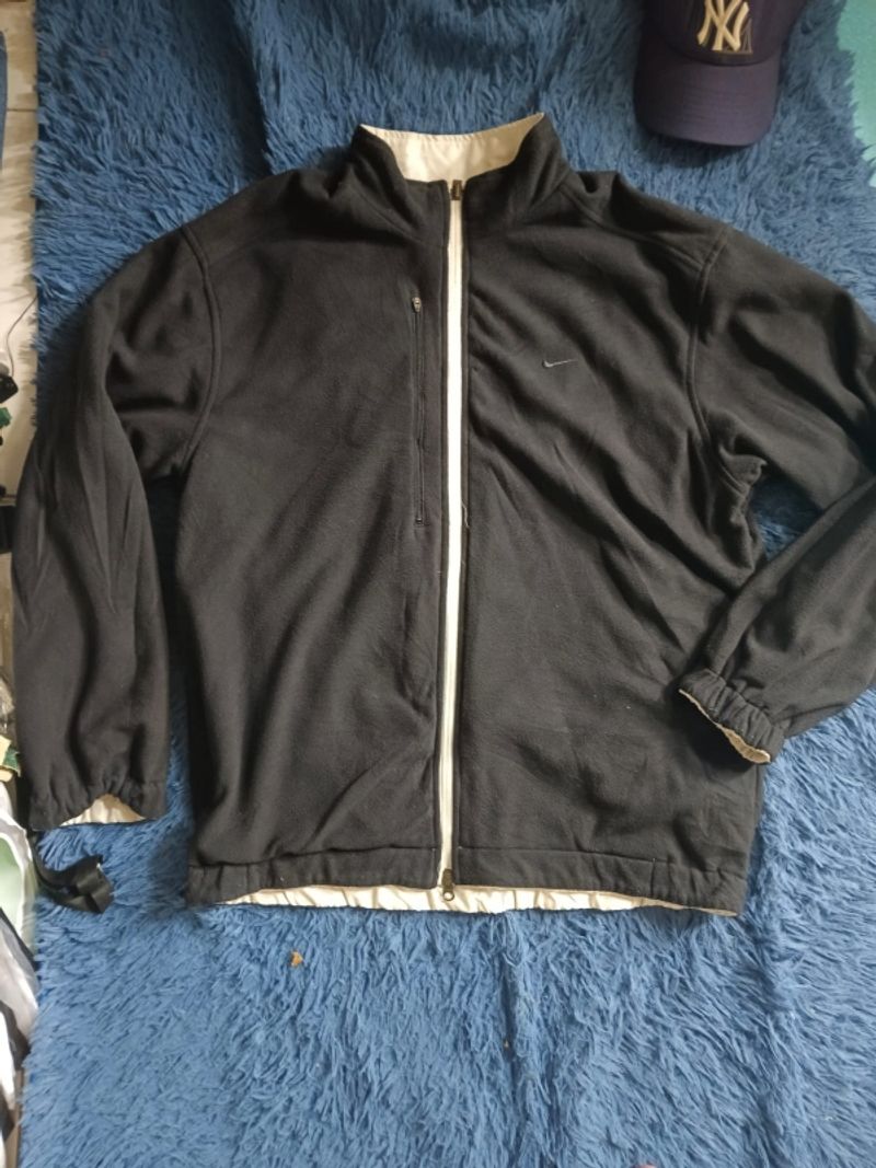 Nike reversible jacket (bolak balik) double zipper, foto 3