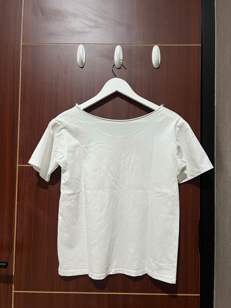 off shoulder cheetah print t shirt, foto 2