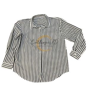 ZARA Minimalist Casual Shirt Wanita white black